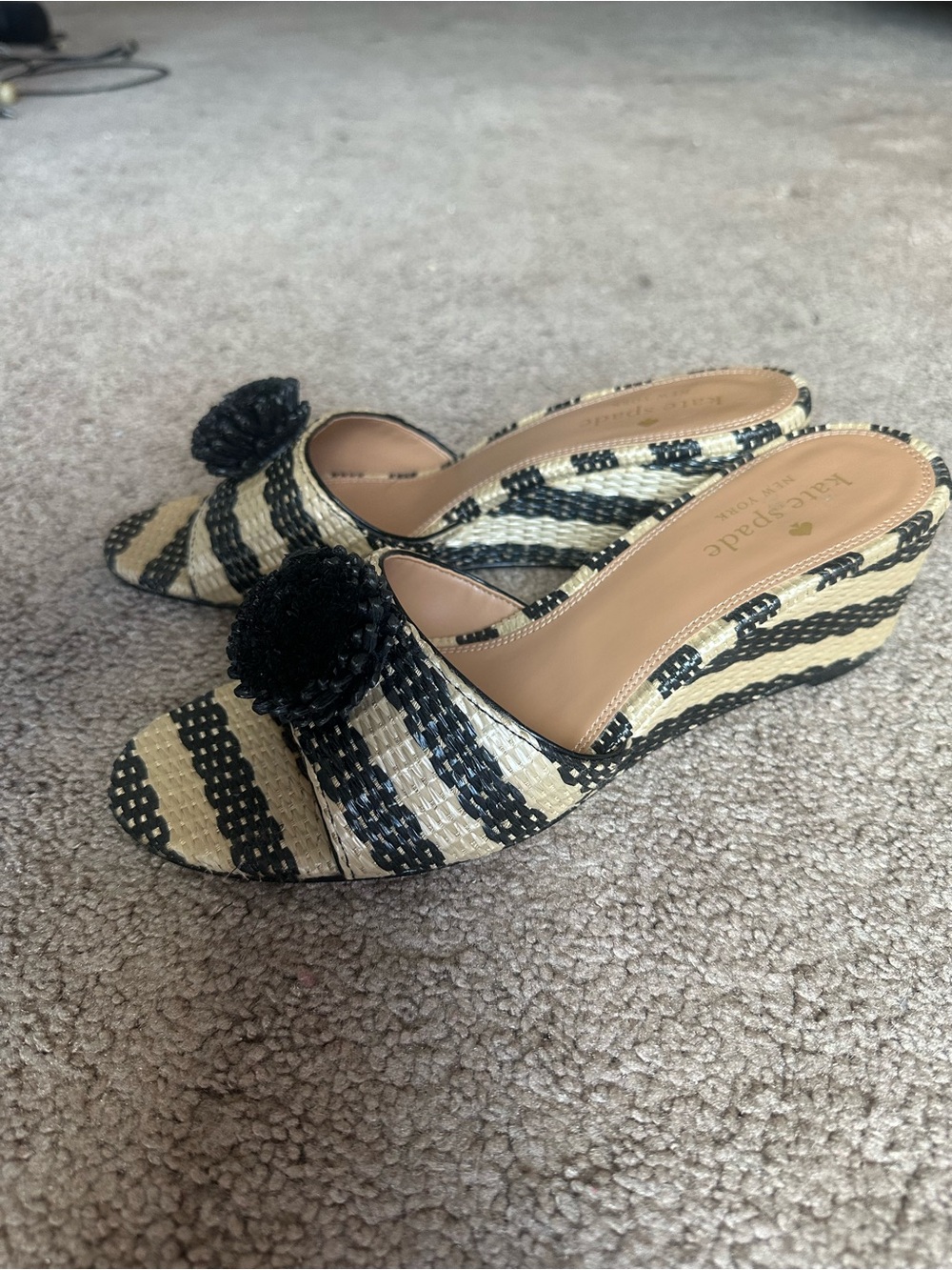 Kate Spade New York Seville Women's Shoes Bungalow/Natural  8 - Picture 4 of 8